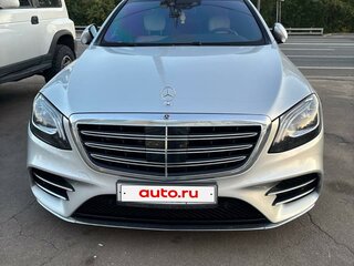 2019 Mercedes-Benz S-Класс 400 d VI (W222, C217) Рестайлинг, серый, 5999000 рублей, вид 2