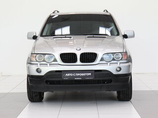 2002 BMW X5 3.0i I (E53), серебристый, 537000 рублей, вид 2