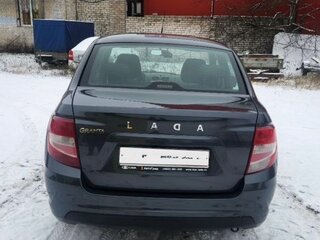 2018 Lada (ВАЗ) Granta I Рестайлинг, серый, 570000 рублей, вид 5
