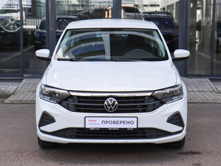 2022 Volkswagen Polo VI, белый, 1580000 рублей, вид 2