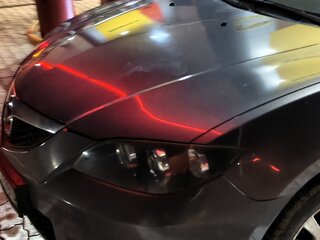 2006 Mazda 3 I (BK) Рестайлинг, серый, 600000 рублей, вид 2