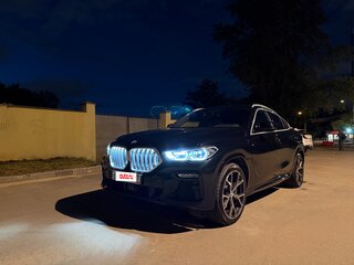 2021 BMW X6 40i III (G06), синий, 8000000 рублей, вид 2