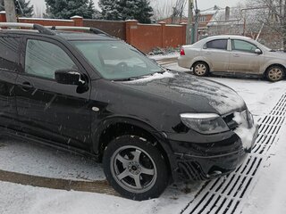 2006 Mitsubishi Outlander I, чёрный, 920000 рублей, вид 4
