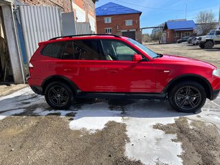 2007 BMW X3 25i I (E83) Рестайлинг, красный, 1250000 рублей, вид 5
