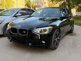 2014 BMW 1 серии 116i II (F20/F21), чёрный, 1450000 рублей, вид 4