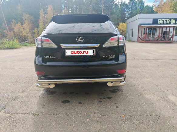 2009 Lexus RX 350 III, чёрный - вид 7