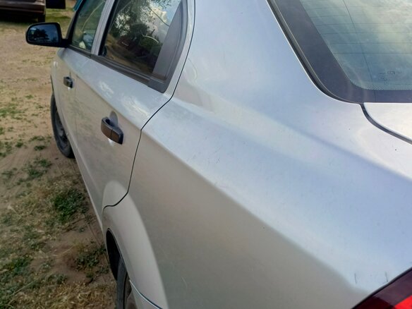 2006 Chevrolet Aveo I, серебристый, 350000 рублей - вид 6