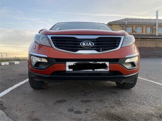 2013 Kia Sportage III, оранжевый, 1300000 рублей, вид 3