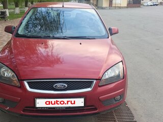 2007 Ford Focus II, красный, 320000 рублей, вид 1