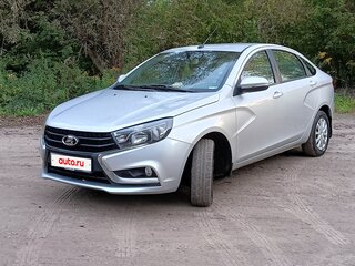 2017 Lada (ВАЗ) Vesta I, серебристый, 810000 рублей, вид 1