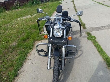 2007 Kawasaki VN900 Vulcan, чёрный, 530000 рублей, вид 3