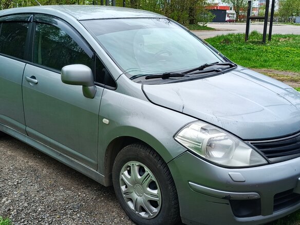 2011 Nissan Tiida I Рестайлинг, серый, 450000 рублей