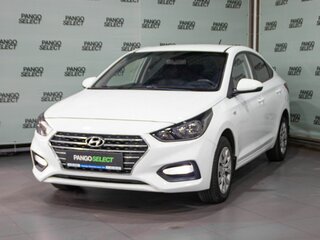 2017 Hyundai Solaris II, белый, 949000 рублей, вид 2