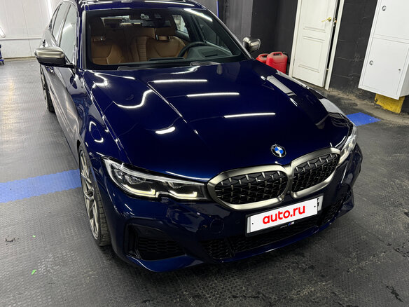 2019 BMW 3 серии M340i xDrive VII (G2x), синий, 5000000 рублей - вид 2