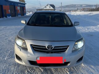 2008 Toyota Corolla X (E140, E150), серебристый, 850000 рублей, вид 2