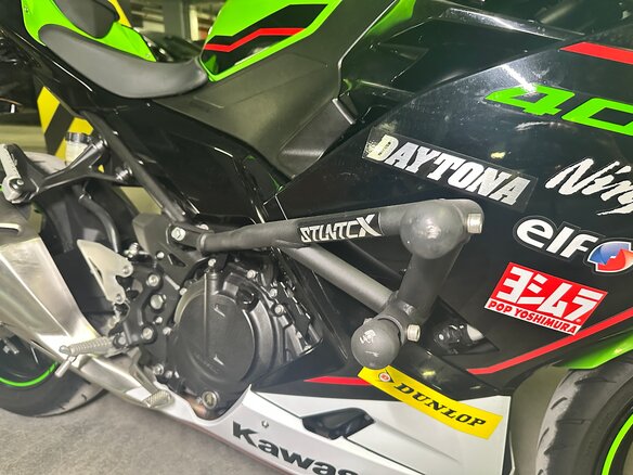 2021 Kawasaki Ninja 400, зелёный - вид 25