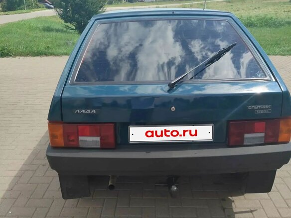 1999 Lada (ВАЗ) 2109, синий, 375000 рублей - вид 1