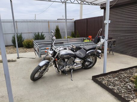 2005 Yamaha XVS1100, серебристый, 550000 рублей, вид 2
