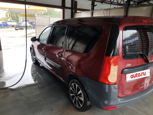 2014 Lada (ВАЗ) Largus I, пурпурный, 325000 рублей - вид 5