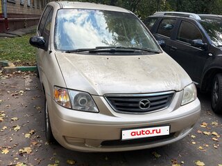 2001 Mazda MPV II (LW), золотистый, 290000 рублей, вид 1