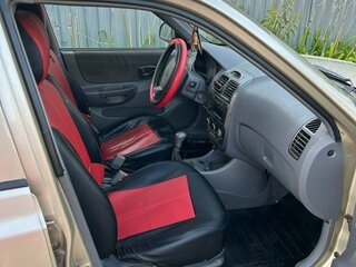 2003 Hyundai Accent ТагАЗ II, бежевый, 270000 рублей, вид 4