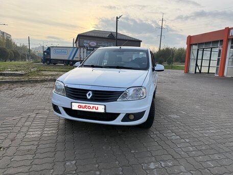 2012 Renault Logan I Рестайлинг, белый, 555000 рублей, вид 2