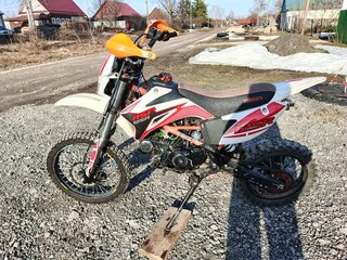 2022 Irbis TTR 125, красный, 60000 рублей, вид 2