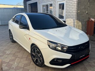 2021 Lada (ВАЗ) Vesta Sport I, белый, 1550000 рублей, вид 4