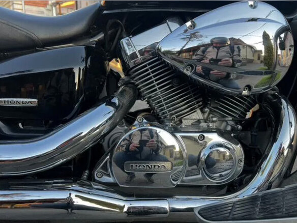 2008 Honda Shadow 750, серебристый, 570000 рублей - вид 6