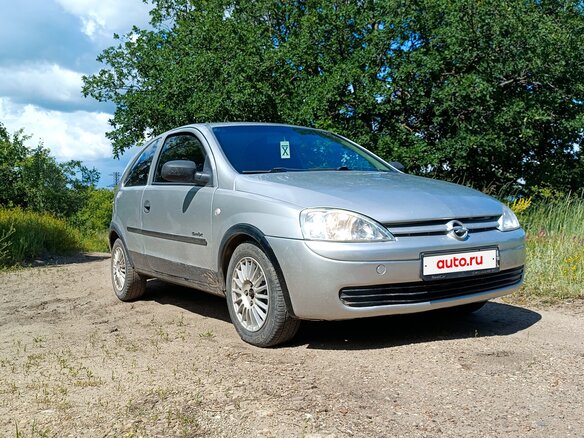 2001 Opel Corsa C, серебристый, 250000 рублей - вид 7