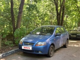 2005 Chevrolet Aveo I, синий, 190000 рублей, вид 1