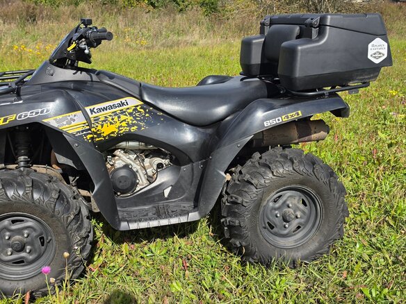2013 Kawasaki KVF 650, чёрный, 790000 рублей - вид 4