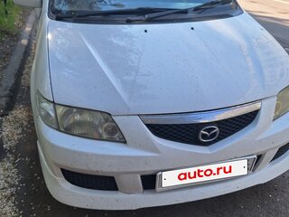 2001 Mazda Premacy I (CP), белый, 385000 рублей, вид 3
