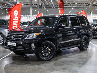 2012 Lexus LX 570 III, чёрный, 4099000 рублей, вид 1