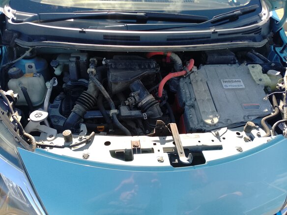 2017 Nissan Note e-Power II Рестайлинг, голубой, 1180000 рублей - вид 19