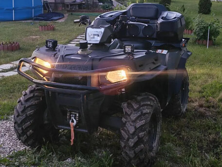 2012 Polaris Sportsman 800, зелёный, 599000 рублей, вид 1