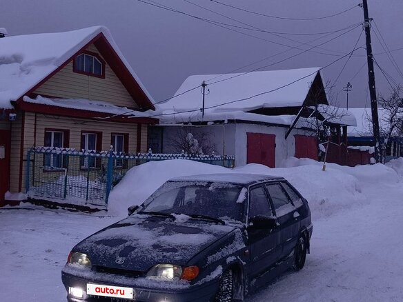 2007 Lada (ВАЗ) 2114, зелёный, 179990 рублей - вид 4