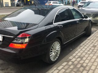 2008 Mercedes-Benz S-Класс 350 Long V (W221), чёрный, 1250000 рублей, вид 2