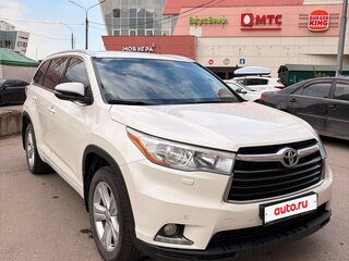 2014 Toyota Highlander III (XU50), белый, 2300000 рублей, вид 2