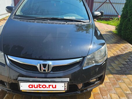 2009 Honda Civic VIII Рестайлинг, чёрный, 800000 рублей, вид 1