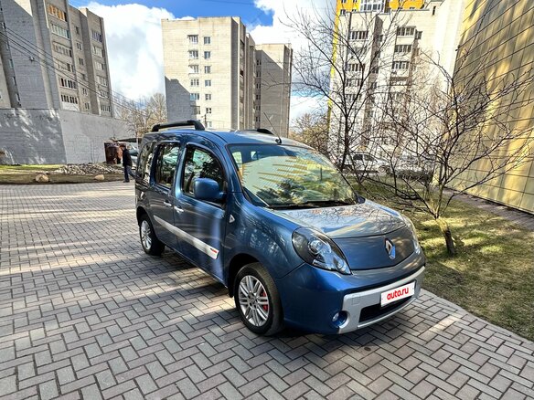 2012 Renault Kangoo II, синий, 1090000 рублей - вид 1