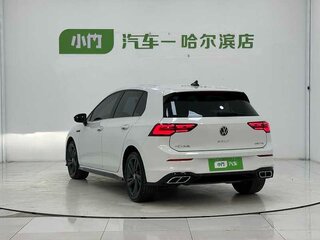 2021 Volkswagen Golf VIII, белый, 1820000 рублей, вид 4
