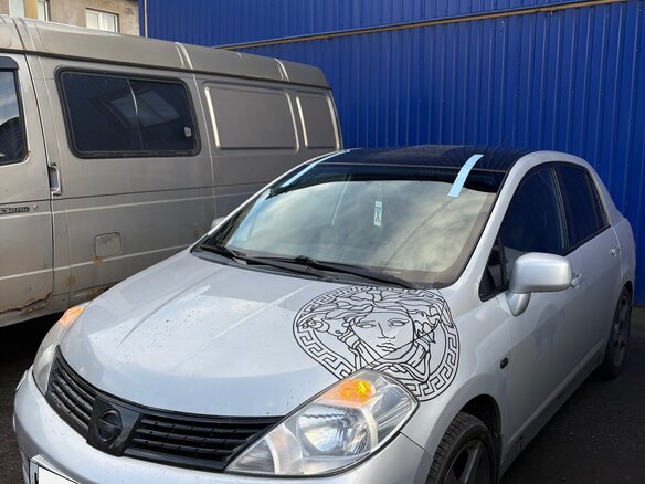 2007 Nissan Tiida I, серебристый, 880000 рублей - вид 5