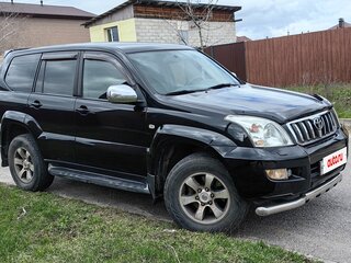 2006 Toyota Land Cruiser Prado 120 Series, чёрный, 1900000 рублей, вид 2