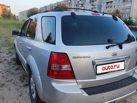 2007 Kia Sorento I Рестайлинг, серебристый, 520000 рублей, вид 4
