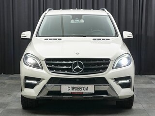 2014 Mercedes-Benz M-Класс 350 CDI III (W166), белый, 2799000 рублей, вид 2