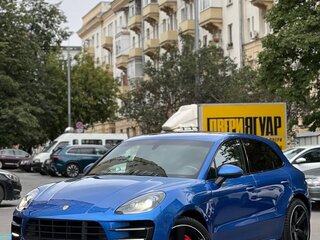 2014 Porsche Macan Turbo I, синий, 2990000 рублей, вид 1