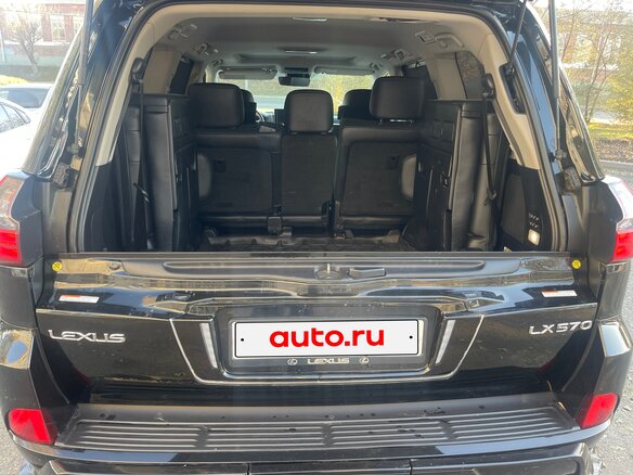 2016 Lexus LX 570 III Рестайлинг 2, чёрный, 5500000 рублей - вид 8