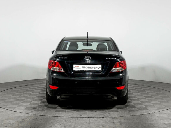 2013 Hyundai Solaris I, чёрный - вид 5