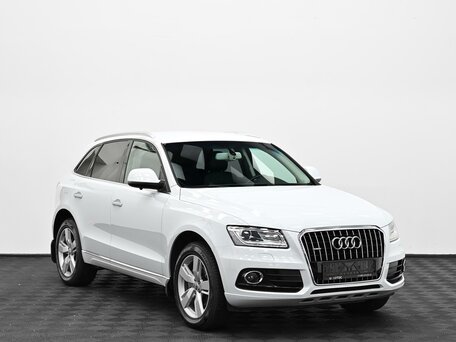 2014 Audi Q5 I (8R) Рестайлинг, белый, 1799000 рублей, вид 1